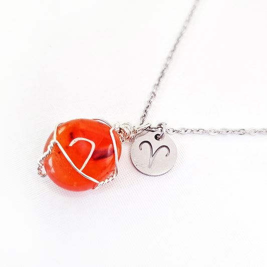 Cornalina & Dije Aries