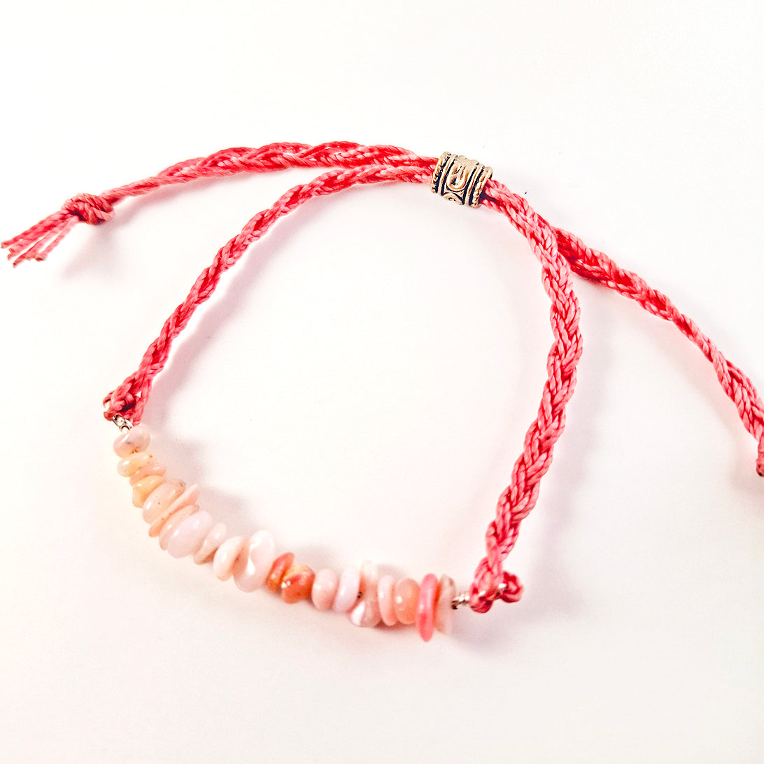 Pulsera de Ópalo Rosa