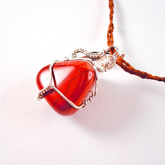 Collar de Jaspe Brechado