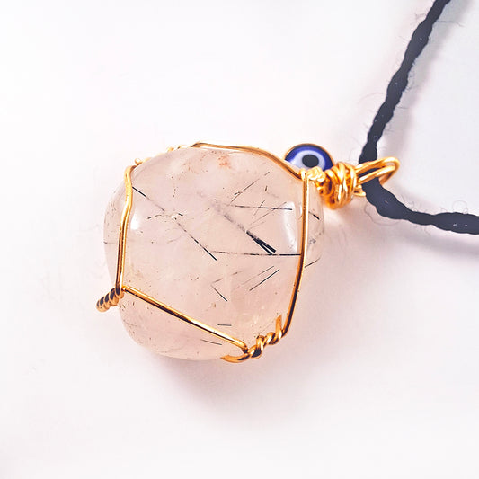 Collar de Cuarzo Turmalinado