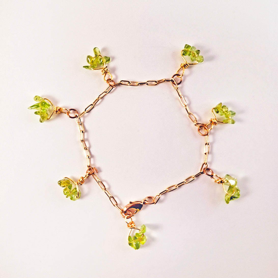 Pulsera de Peridoto