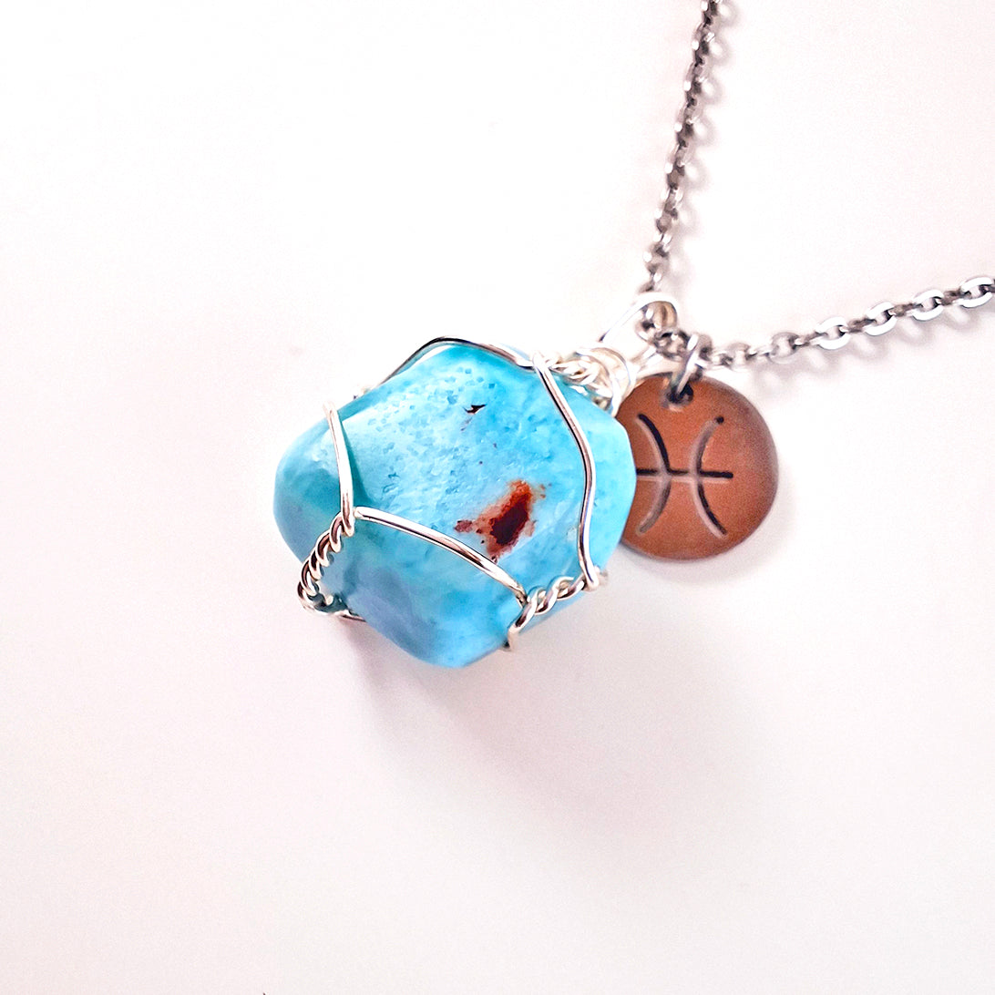 Larimar & Dije Piscis