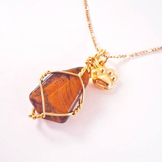 Cadena con Ojo de Tigre