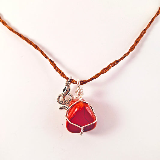 Collar de Jaspe Brechado