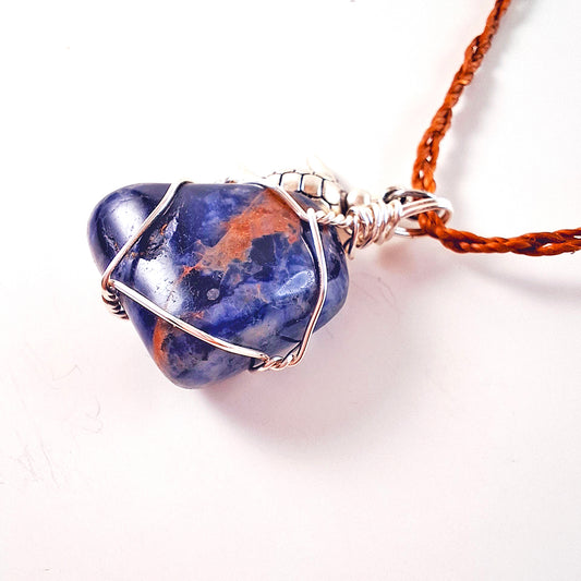Collar de Sodalita