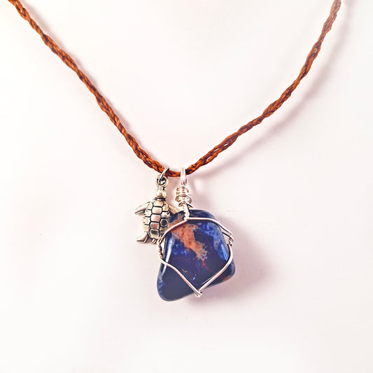 Collar de Sodalita