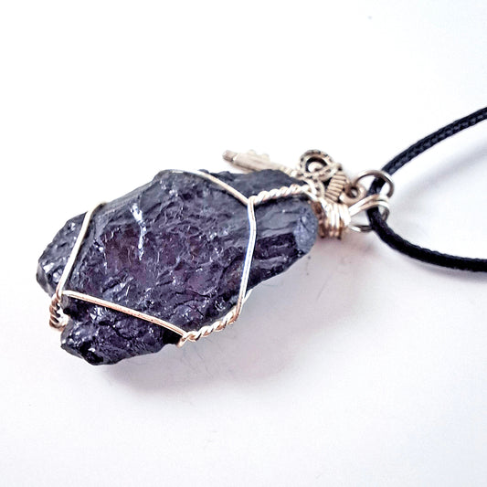 Collar de Turmalina Negra