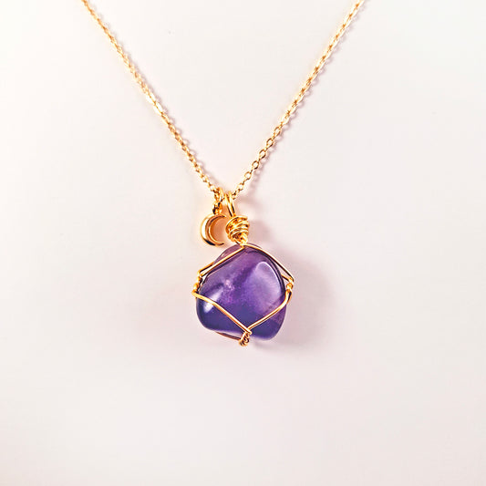 Cadena con Amatista