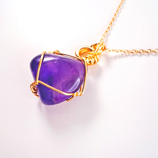 Cadena con Amatista