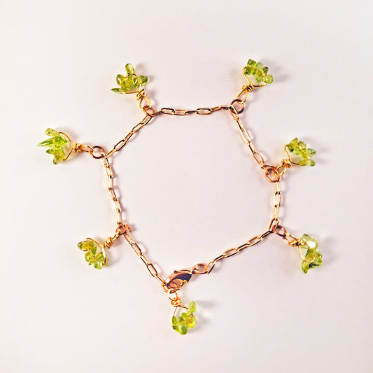 Pulsera de Peridoto