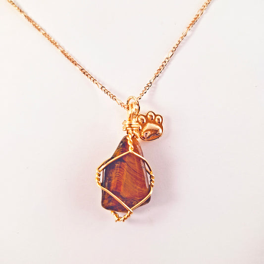 Cadena con Ojo de Tigre
