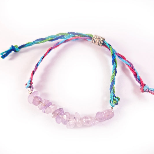 Pulsera de Jade Lila