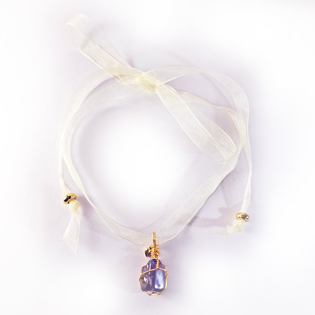 Collar de Cinta y Amatista