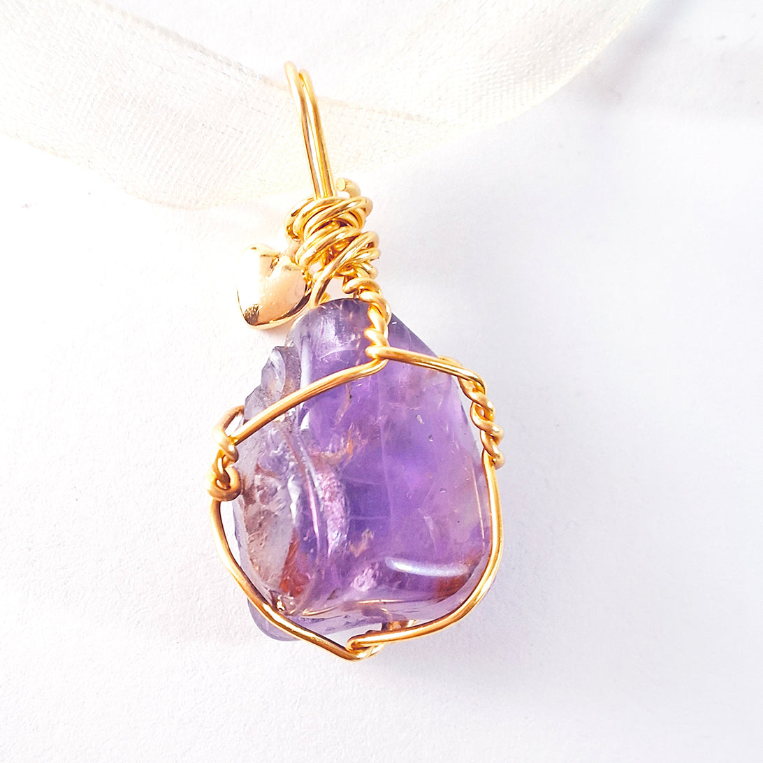 Collar de Cinta y Amatista