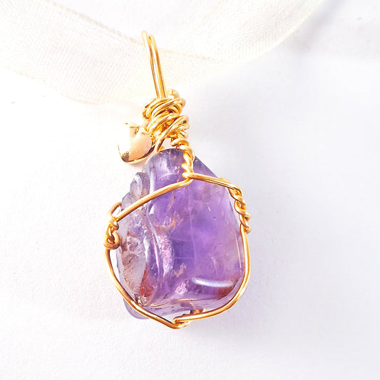 Collar de Cinta y Amatista