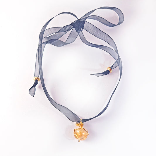Collar de Cinta y Citrino