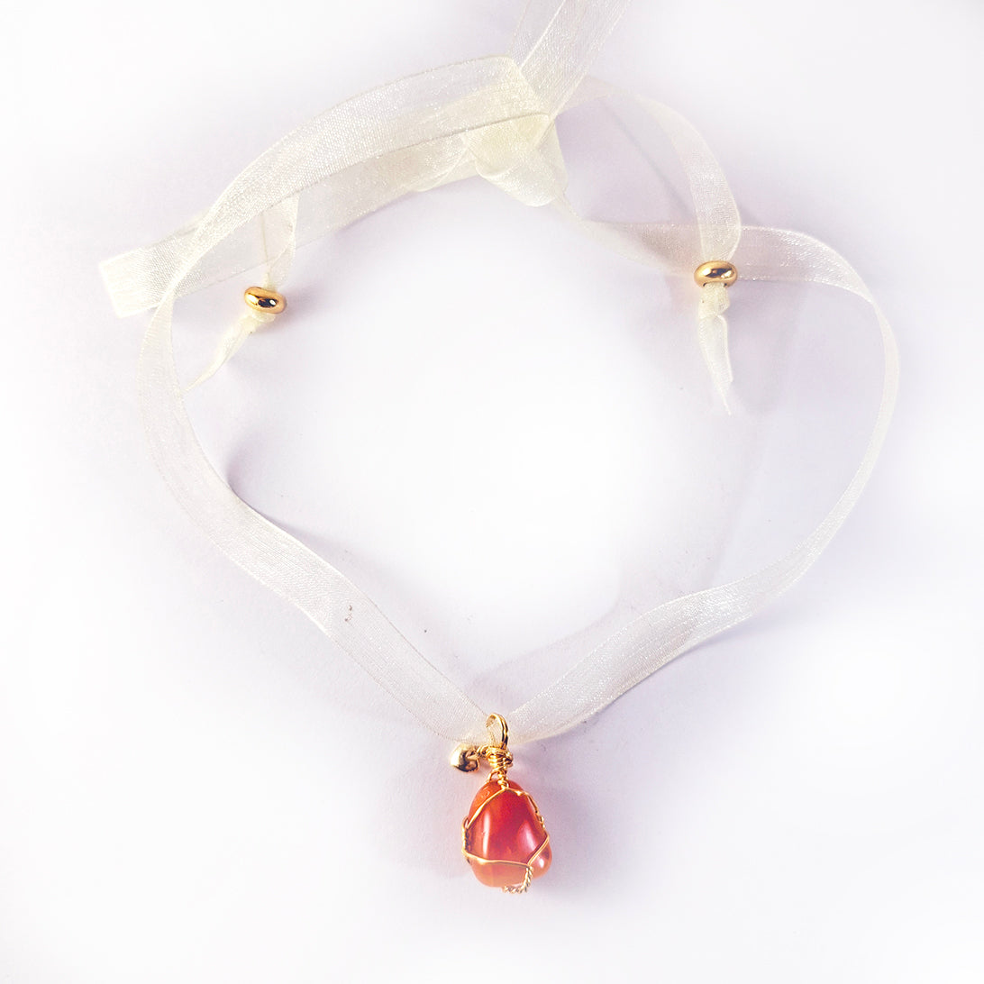 Collar de Cinta y Cornalina