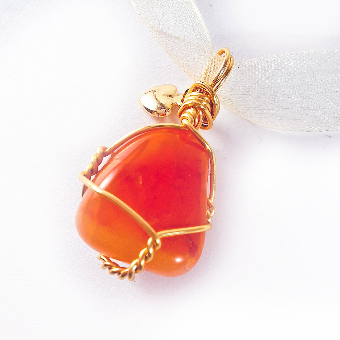 Collar de Cinta y Cornalina