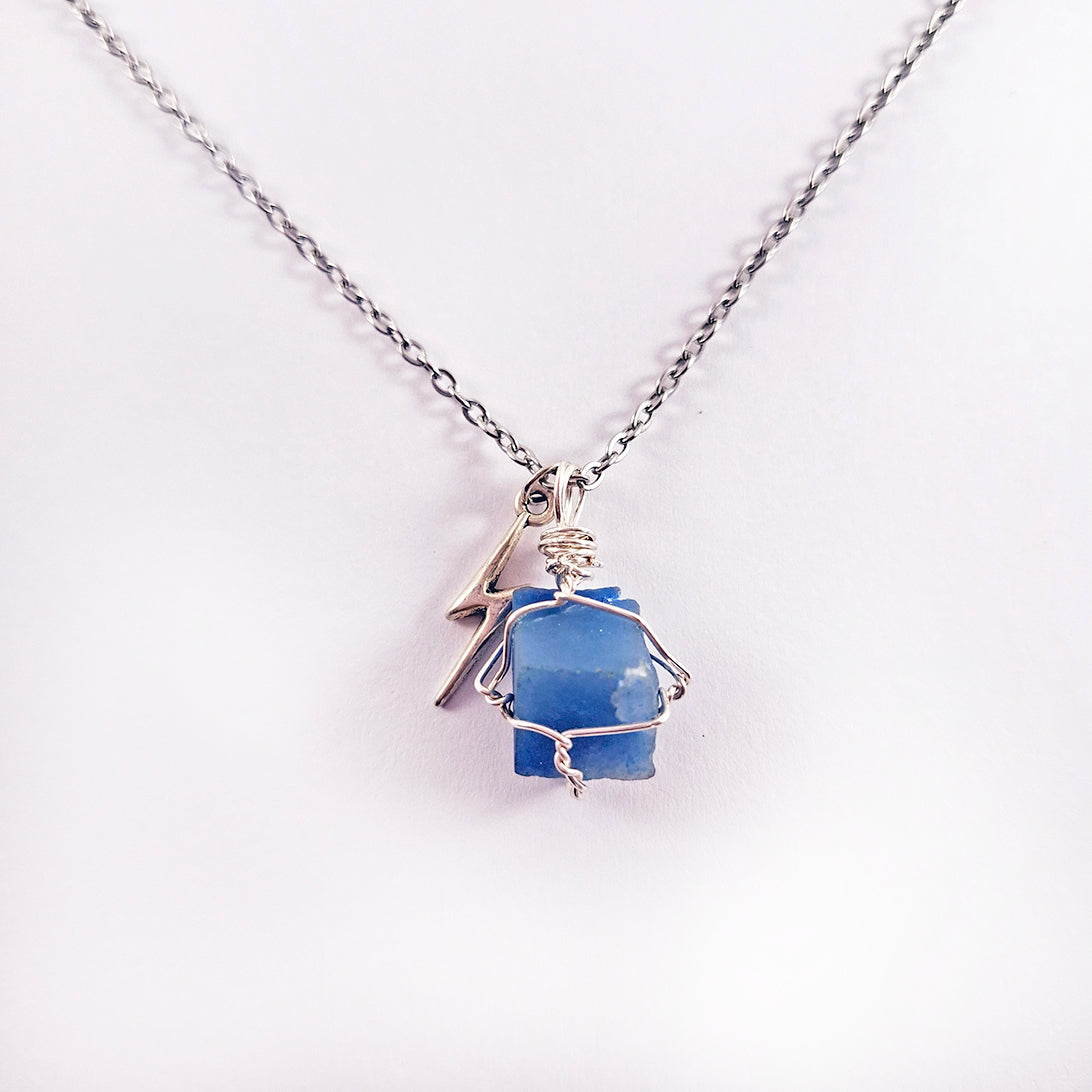 Cadena con Ópalo Azul