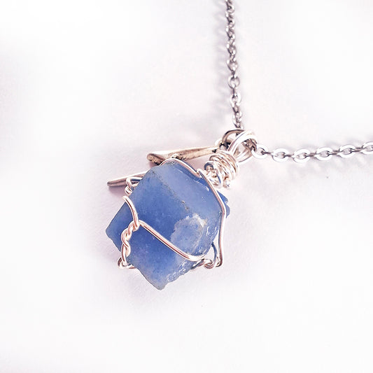 Cadena con Ópalo Azul