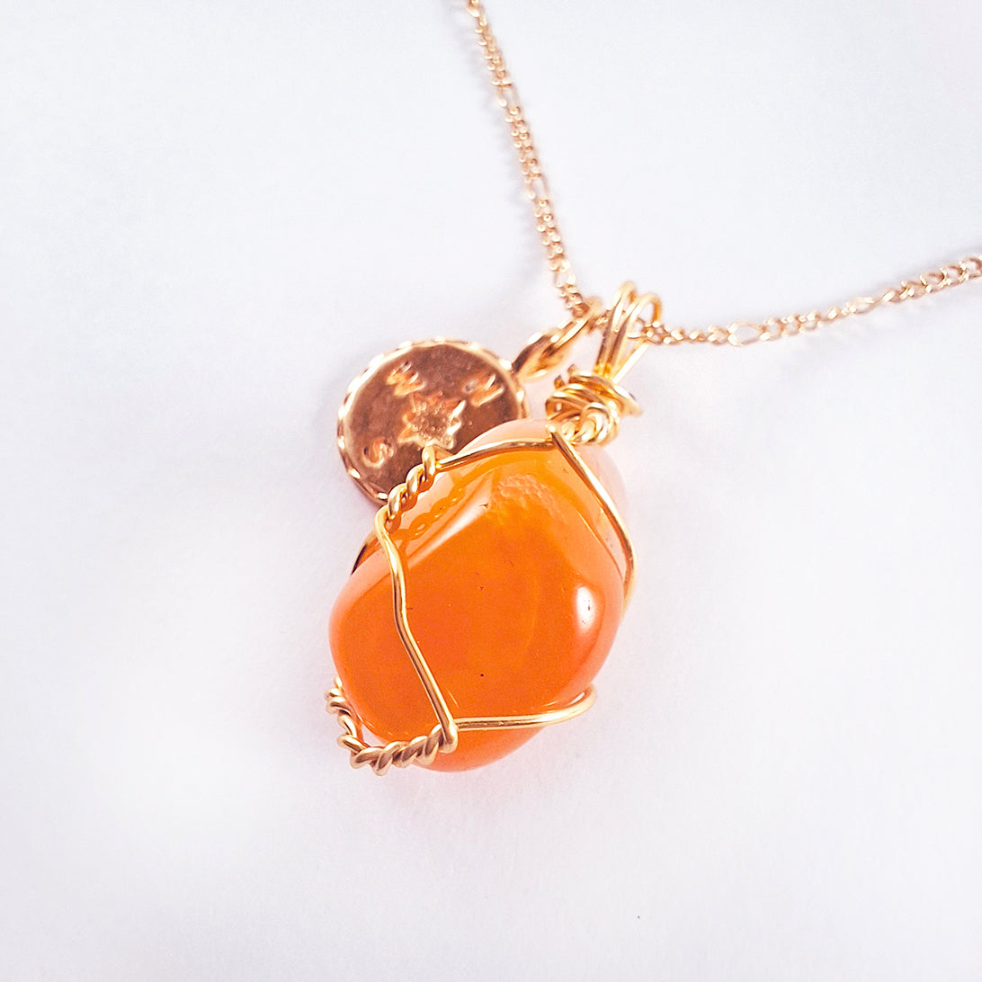 Cadena con Cornalina