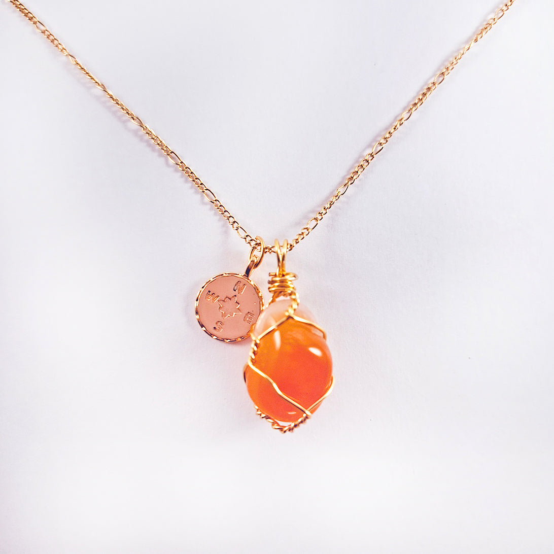 Cadena con Cornalina